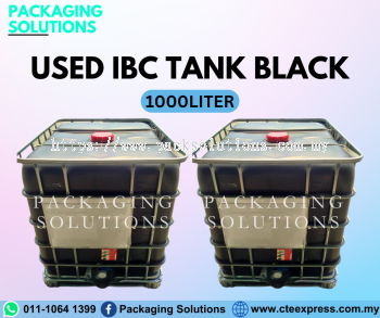 Used IBC Tank Black - 1000L