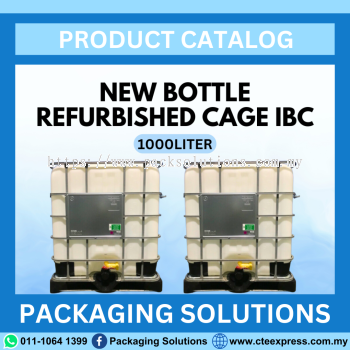 New Bottle Refurbished Cage IBC - 1000L