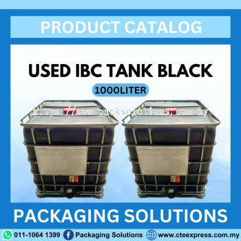 Used IBC Tank Black - 1000L