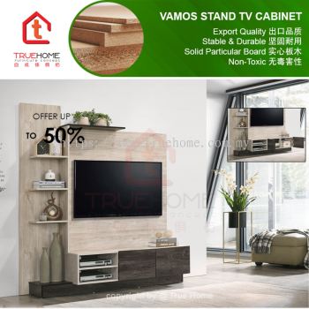 VAMOS Wall Stand TV Cabinet 5.5FT