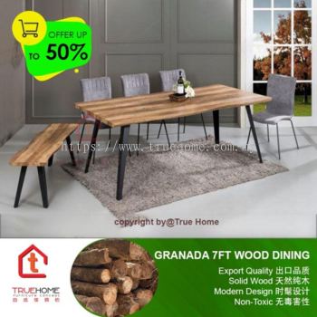 GRANADA 7FT Wood Dining