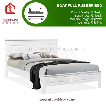 BOAT 5' Queen Bed Full Slid Rubber Wood Base Plywood