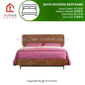 NATIA Wooden Bedframe