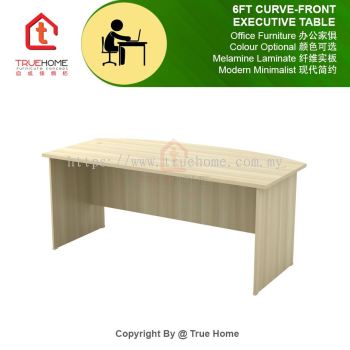 6FT Curve-Front Executive Table