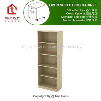 Open Shelf High Cabinet