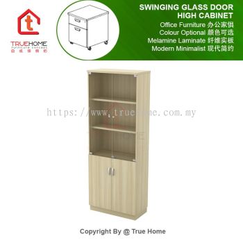 Swinging Glass Door High Cabinet