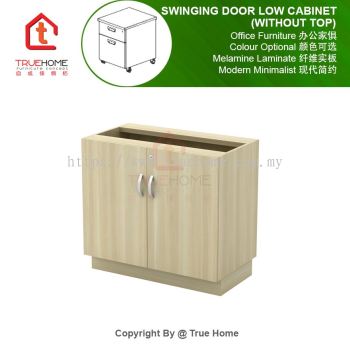 Swinging Door Low Cabinet (Without Top)