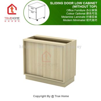 Sliding Door Low Cabinet (Without Top)