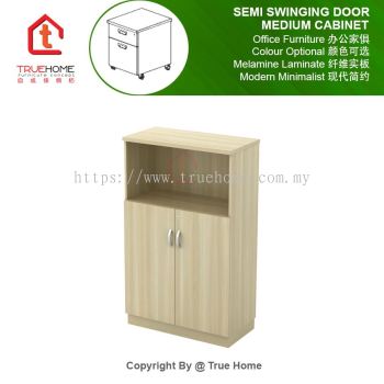 Semi Swinging Door Medium Cabinet