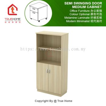 Semi Swinging Door Medium Cabinet