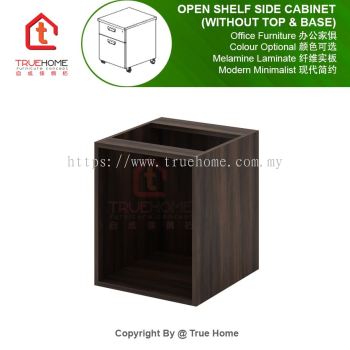 Open Shelf Side Cabinet (Without Top & Base)