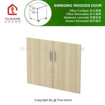 Swinging Wooden Door