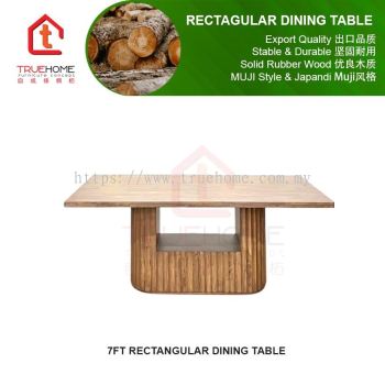 PORADA Solid Wood Dining Table