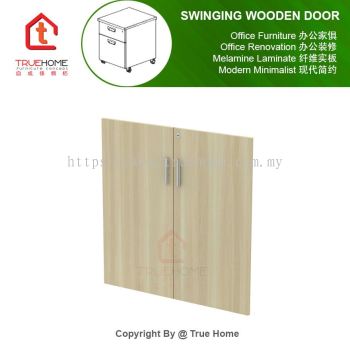 Swinging Wooden Door