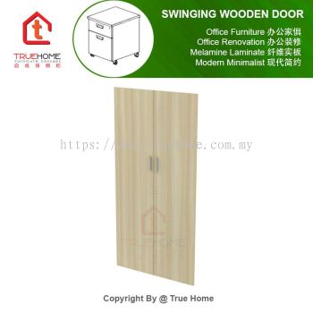 Swinging Wooden Door