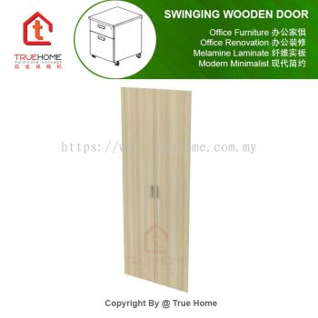 Swinging Wooden Door