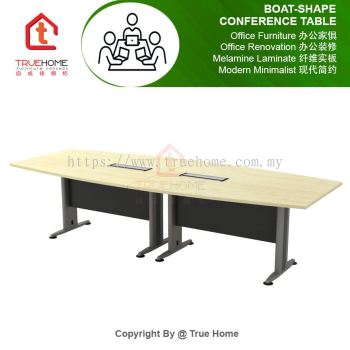 Boat-Shape Conference Table