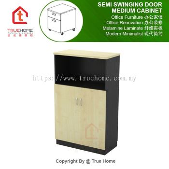 Semi Swinging Door Medium Cabinet