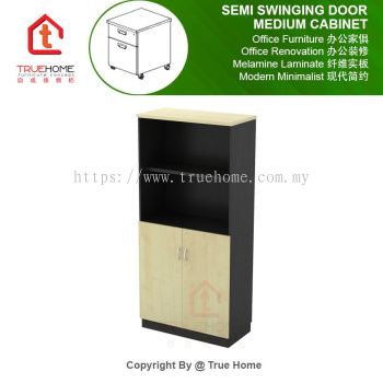 Semi Swinging Door Medium Cabinet