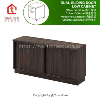 Dual Sliding Door Low Cabinet