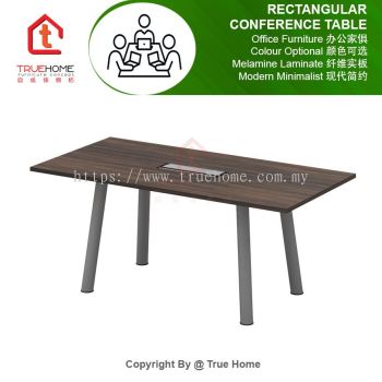 Rectangular Conference Table (With Wire Trunking Cover)