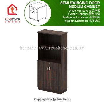 Semi Swinging Door Medium Cabinet