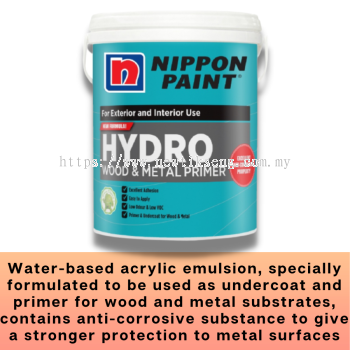 Nippon Paint Hydro Wood & Metal Primer