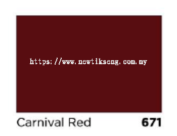 Nippon Roof Coating 671 Carnival Red