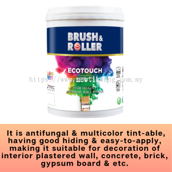 MCI Paint Brush & Roller Ecotouch