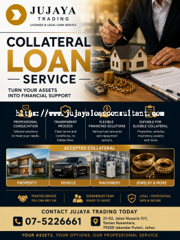 COLLATERAL LOAN SERVICE / Your Trusted Collateral Financing Partner