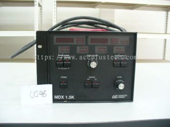 AE (Advanced Energy) MDX 1.5K Magnetron Power Supply DC Generator - Refurbished