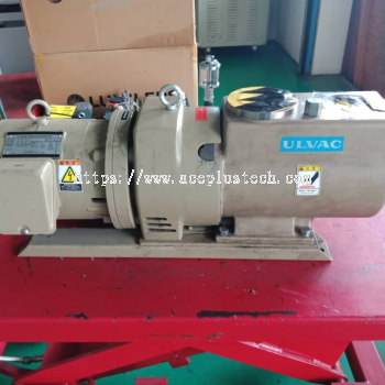 ULVAC D-950DK Oil Rotary Vane Pump Repair and Service