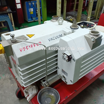PFEIFFER DUO 65 Oil Rotary Vane Pump Repair and Service