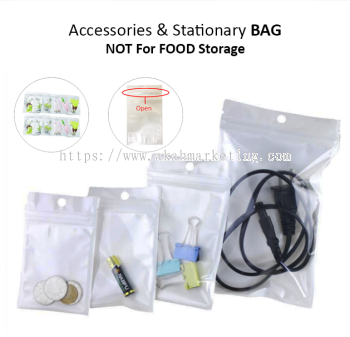 (100mm x 180mm) Accessories Plastic Bag / Stationary Plastic Bag