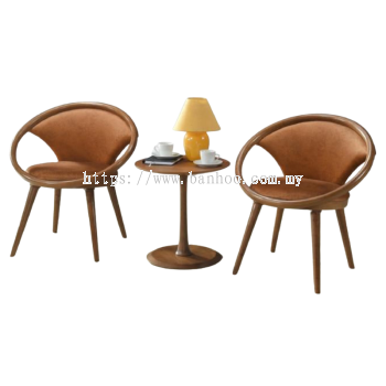 Geeha Lounge Chair + Tea Table 466/793