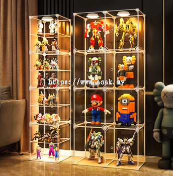 Model Figure Transparent Acrylic Display Cabinet