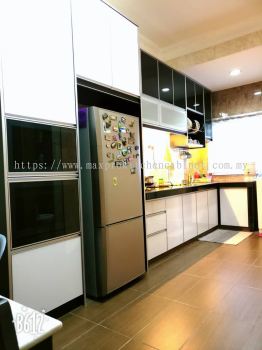 3G Glass Door Kitchen Cabinet
