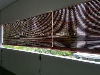 Bamboo Blind Outdoor