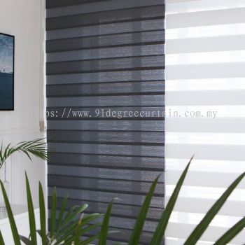 Zebra Blinds Black Transparent