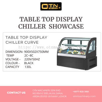 TABLE TOP CURVE DISPLAY CHILLER