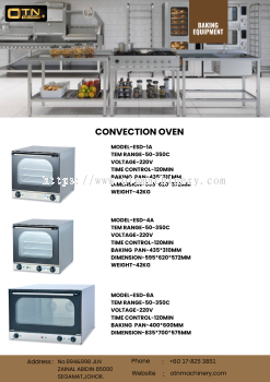OTN 4TRAY CONVECTION OVEN