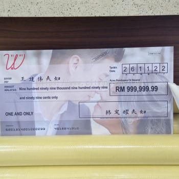 Mockup Cheque