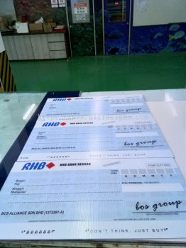 Mockup Cheque: RHB Bank Berhad