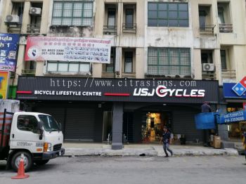 3D Box Up Lettering Signage- Bicycle Lifestyle Centre