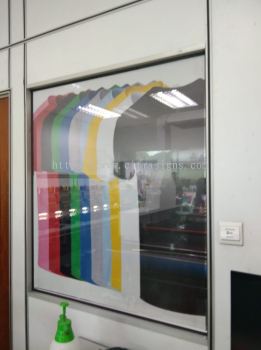 Window Graphic Sticker/Door Decoration Sticker/Wall Sticker Installation