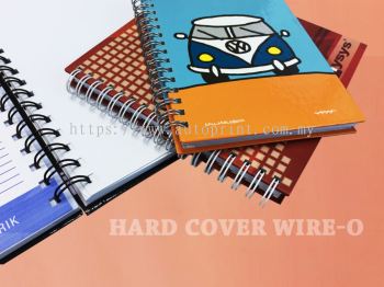 Hard Cover Notebook with Wiro (Wire-o) Binding