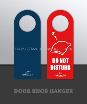 Die-cut Door Knob Hangers