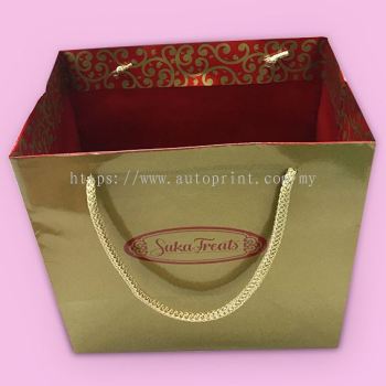 Paperbag with Nylon Rope Handle