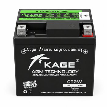 YTZ6V Gel - Bateri ADV150/ADV160/PCX150/RS150/RSX150/VARIO 150/160