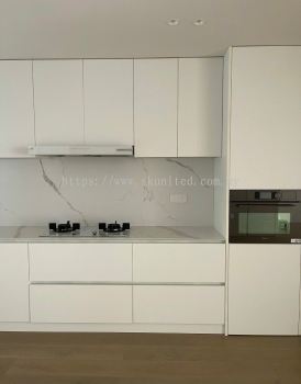 MELAMINE CHIPBOARD KITCHEN CABINET | KITCHEN AT BUKIT JALIL | SEREMBAN | RAWANG